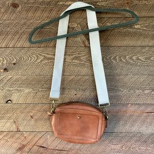 Genuine leather Small bag with two straps